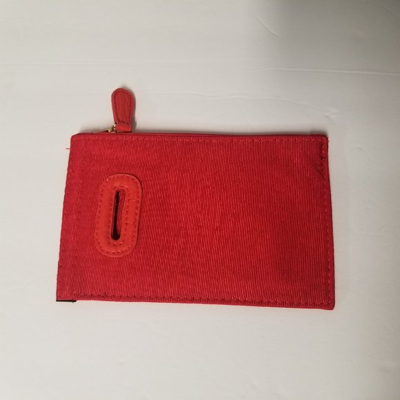 Womens Express Red Wristlet Wallet with Removable Pouch and Strap - Picture 7 of 7